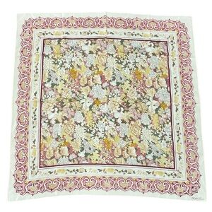 Ralph Lauren Floral Silk Scarf | Vintage-Inspired Square